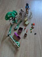 Paddock met paardenfamilie Playmobil 5227, Ophalen of Verzenden, Zo goed als nieuw