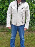 Wit leder jas, Kleding | Heren, Ophalen of Verzenden, Gedragen, Wit, Livid