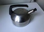 RVS Fluitketel met fluit, Ophalen of Verzenden, Zo goed als nieuw, Rvs