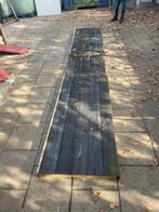 Lage schutting 5.5 meter, Tuin en Terras, Schuttingen, Ophalen, Zo goed als nieuw, Hout, 3 tot 6 meter