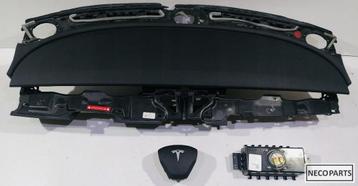 TESLA 3 MODEL AIRBAG AIRBAGSET DASHBOARD ORIGINEEL beschikbaar voor biedingen