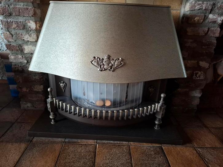 Dru Loevenstein Retro Gashaard Platinum Brons, Huis en Inrichting, Haarden, Gebruikt, Gashaard, Ophalen of Verzenden
