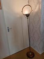 Vintage koperen vloerlamp., Ophalen, Gebruikt, Metaal of Aluminium