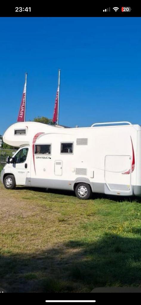 Camper Roller Team Granduca Garage Xxl BJ 2011 Nieuwstaat, Caravans en Kamperen, Campers, Particulier, tot en met 5, Integraal