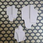 3 x 3d wanddecoratie beige, Huis en Inrichting, Woonaccessoires | Wanddecoraties, Ophalen of Verzenden