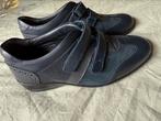 Xsensible donkerblauwe leren schoenen maat 38 als nieuw, Xsensible, Blauw, Ophalen of Verzenden, Sneakers of Gympen