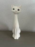 Vintage Porseleinen Kat - Decoratief Beeld, Antiek en Kunst, Ophalen of Verzenden