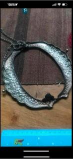 Antieke Alpaca Zilveren Beugeltas Beugel - 19cm, Ophalen of Verzenden, Dames