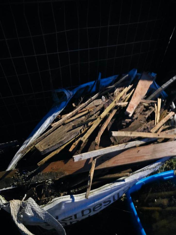 Kleine brandhout / latjes, Doe-het-zelf en Verbouw, Hout en Planken, Gebruikt, Overige typen, Overige houtsoorten, Minder dan 200 cm