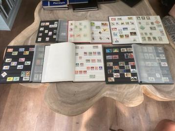 Leuke verzameling buitenlandse postzegels beschikbaar voor biedingen