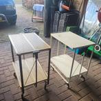 Serveertrolleys / klaptafeltjes, Huis en Inrichting, Tafels | Sidetables, Ophalen of Verzenden, Zo goed als nieuw