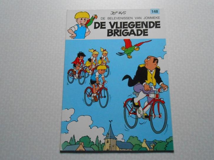 Jommeke 148 De vliegende brigade 1988 1 ste druk., Boeken, Stripboeken, Nieuw, Eén stripboek, Ophalen of Verzenden