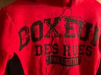 Boxeur des Rues vest zwart rood maat 10, Jongen, Boxeur des Rues, Trui of Vest, Gebruikt