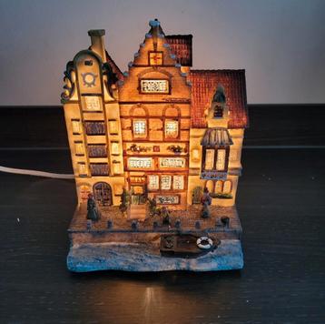 Mooi kerst huisje! Grachtenhuis kerstdorp, goede staat! beschikbaar voor biedingen