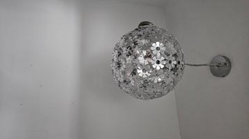 Hanglamp, kunststof, kleur zilver. beschikbaar voor biedingen