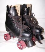 Mooie set QTR leren rollerskates. Maat 39. Izgs., Overige merken, Overige typen, Ophalen of Verzenden, Zo goed als nieuw