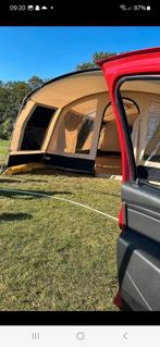 Mooie grote tunnel tent met aanhanger en allerlei accessoire, Caravans en Kamperen, Tenten, Ophalen, Zo goed als nieuw