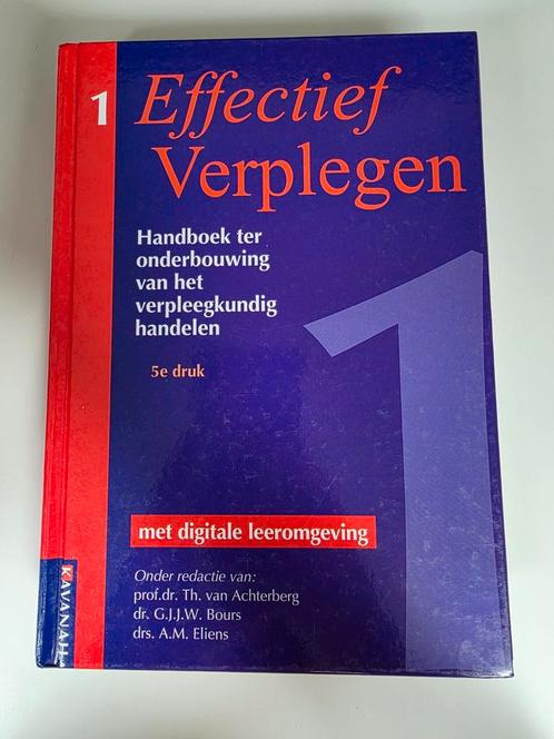 Effectief verplegen 1, Boeken, Studieboeken en Cursussen, Zo goed als nieuw, HBO, Ophalen