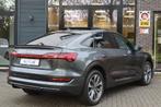 Audi e-tron Sportback 55 quattro S-Line Optiek 95 kWh Pano/M, Automaat, 12 maanden, Zwart, Origineel Nederlands