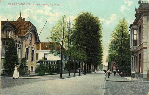 (380-759-031) Vlaardingen Schiedamsche Weg, Verzamelen, Ansichtkaarten | Nederland, Zuid-Holland, Verzenden