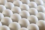 Witte kunststof bollen, Ophalen, Zo goed als nieuw