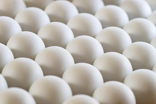 Witte kunststof bollen, Hobby en Vrije tijd, Overige Hobby en Vrije tijd, Zo goed als nieuw, Ophalen