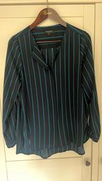 Blouse van Selected Femme, maat 36, blauw met strepen, Ophalen of Verzenden, Zo goed als nieuw, Maat 36 (S), Blauw