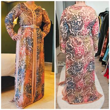 Marokkaanse jurk, luxe takchita, kaftan inc riem, maat 40-42 beschikbaar voor biedingen
