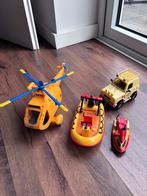 Brandweerman Sam speelset, Kinderen en Baby's, Speelgoed | Speelgoedvoertuigen, Ophalen of Verzenden, Gebruikt