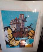 Oginele hand gesigneerde Herman Brood Zeefdruk, Antiek en Kunst, Ophalen