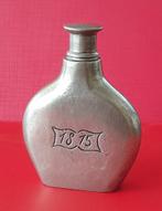 Duits antiek tin likeur flesje uit 1815, Antiek en Kunst, Antiek | Tin, Ophalen of Verzenden