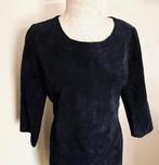 Suède jurk maat 44[dm], Blauw, Maat 42/44 (L), Ophalen of Verzenden, Zo goed als nieuw
