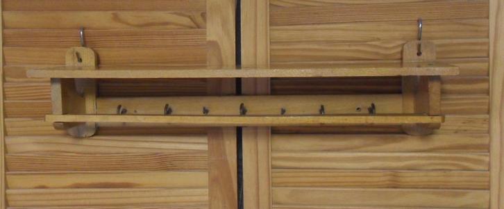 oud keukenrek/ houten handdoekenrek, Antiek en Kunst, Antiek | Keukenbenodigdheden, Ophalen of Verzenden