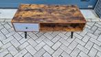 Nieuwe salontafel industrieel design (in doos), Ophalen, 100 tot 150 cm, Nieuw, 50 tot 100 cm