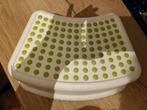 Ikea Opstapje - Wit met Groene Stippen, Ophalen of Verzenden, Gebruikt