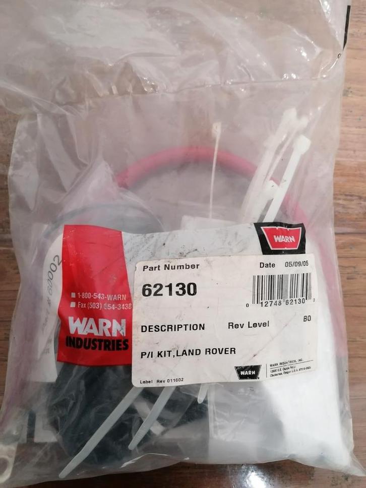 WARN MONTAGEKIT, Auto-onderdelen, Overige Auto-onderdelen, Land Rover, Nieuw, Ophalen of Verzenden