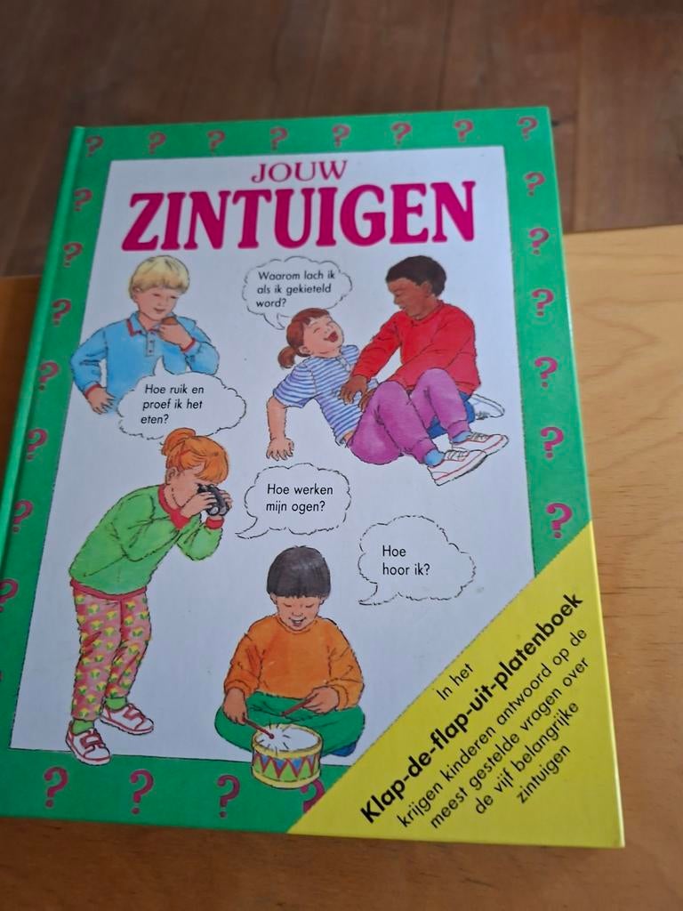 Jouw Zintuigen Klap de Flap Uit Platenboek, Ophalen of Verzenden, Gelezen, Onbekend, Non-fictie