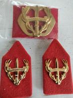 Setje stoottroepen, Verzamelen, Ophalen of Verzenden, Landmacht, Nederland, Embleem of Badge