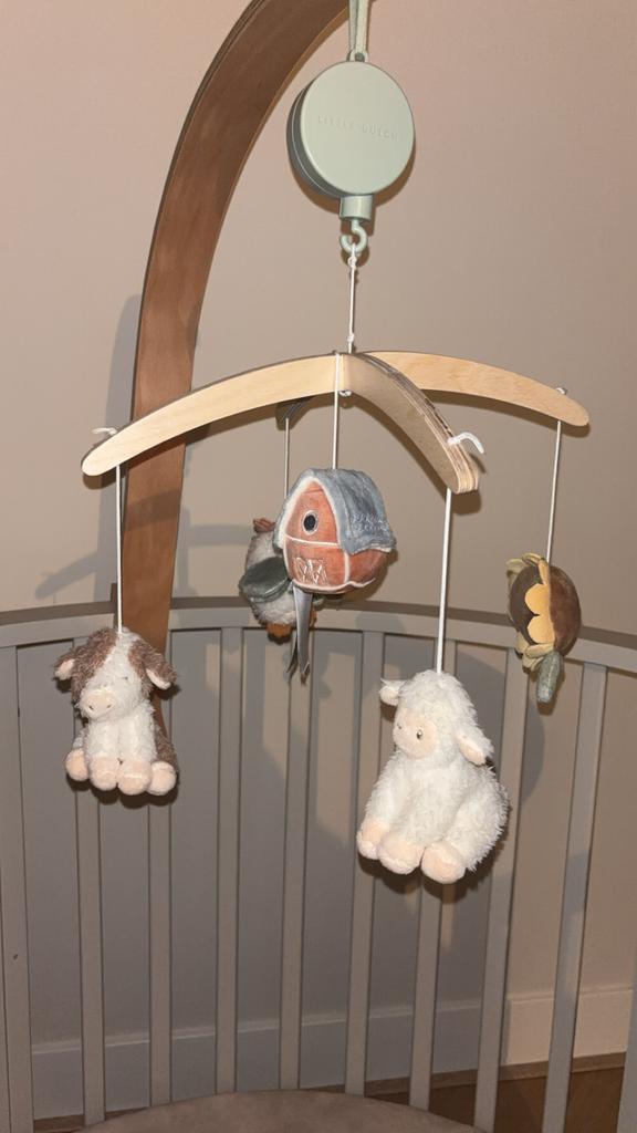 Europe Baby Circa Ronde Box - Oatmeal, Kinderen en Baby's, Kinderkamer | Inrichting en Decoratie, Zo goed als nieuw, Overige typen