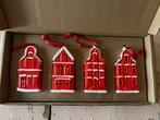 4 kersthuisjes hangers, Ophalen, Nieuw