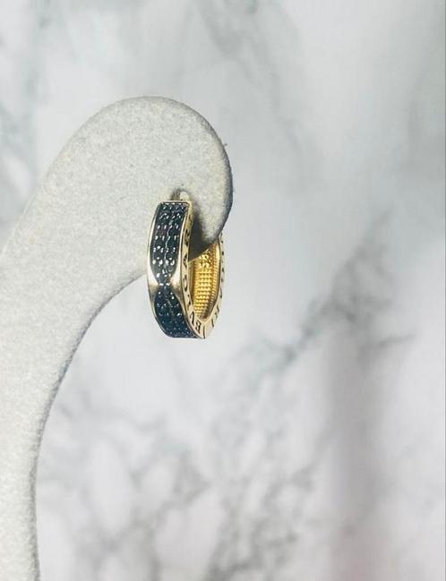 Gouden oorbellen - Bvlgari model - 14 karaat, Sieraden, Tassen en Uiterlijk, Oorbellen, Zo goed als nieuw, Goud, Ophalen of Verzenden