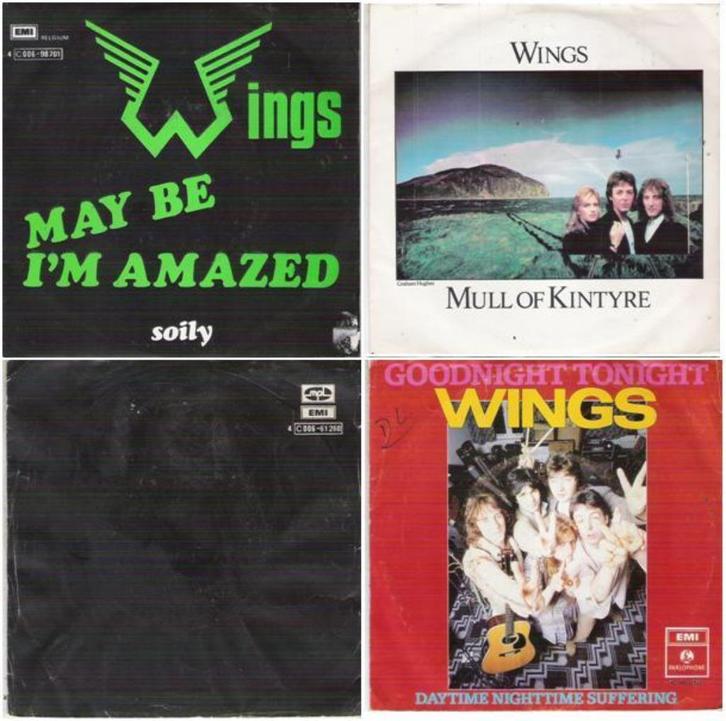 PAUL McCARTNEY & WINGS - PAKKET!, Cd's en Dvd's, Vinyl Singles, Zo goed als nieuw, Single, Pop, 7 inch, Ophalen of Verzenden