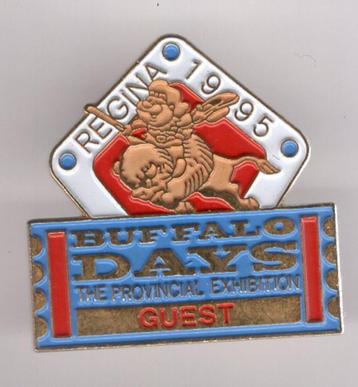 Regina 1995 Buffalo days Guest koper PIN ( BLAD6_658 ) beschikbaar voor biedingen