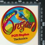 Sticker: Technics - Organ - PCM Rhythm, Ophalen of Verzenden, Zo goed als nieuw, Bedrijf of Vereniging