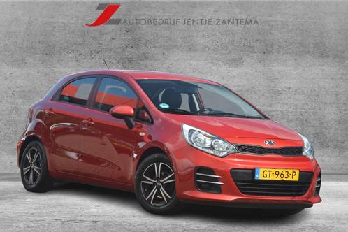Kia Rio 1.2 CVVT ComfortLine | Airco | Cruise-control | Leer, Auto's, Kia, Bedrijf, Te koop, Rio, ABS, Airbags, Airconditioning