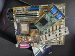 Asus P4S8X-X Moederbord + CPU + geheugen + GPU, Computers en Software, Moederborden, Ophalen, Gebruikt, Socket 478, DDR