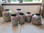 6 vazen van Veria., Overige materialen, Overige kleuren, Nieuw, Ophalen of Verzenden