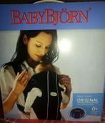 Babybjörn Original Draagzak Donkerblauw Cotton, Ophalen of Verzenden, Zo goed als nieuw, Buik, Baby Björn