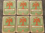 6 X ETIKET BROUWERIJ D'ORANJEBOOM, ROTTERDAM, Ophalen of Verzenden, Overige typen