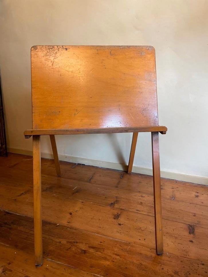 Opklapbaar Tekenbord aanplakbord Uitstalbord Vintage, Antiek en Kunst, Antiek | Overige Antiek, Ophalen of Verzenden